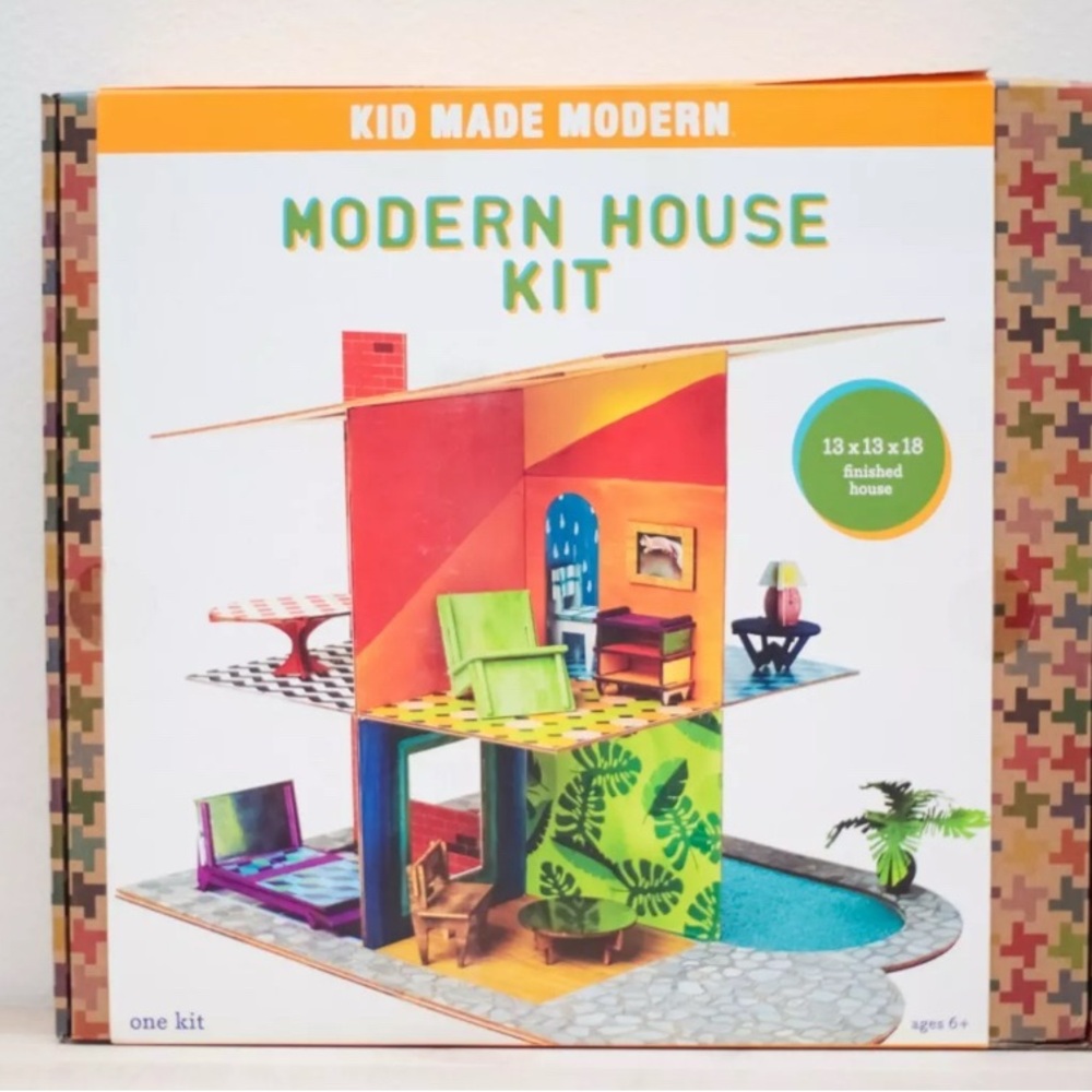 Kid Made Modern - Modern House Kit - New Unopened - Out of Stock online